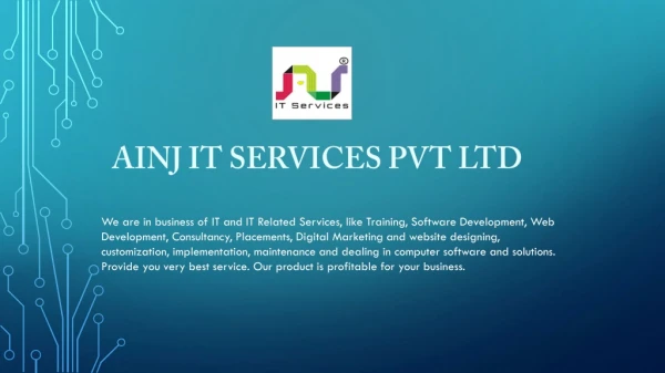 AINJ IT SERVICES PVT LTD(website services)