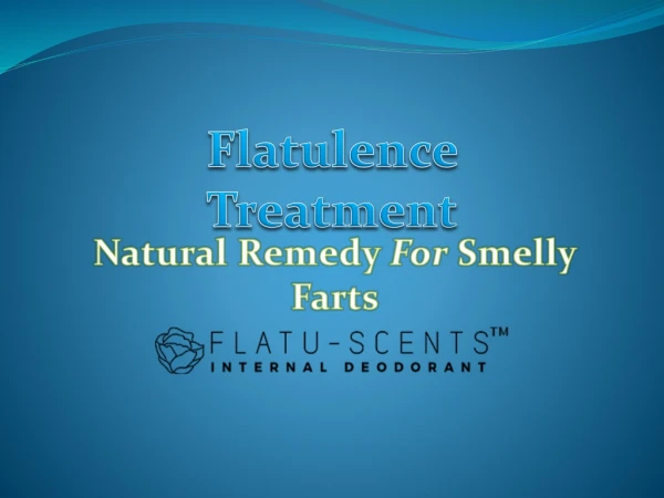 Best Flatulence Treatment –Flatu Scents