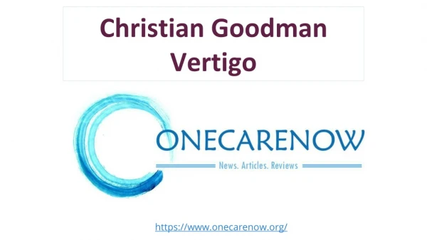 Christian Goodman Vertigo