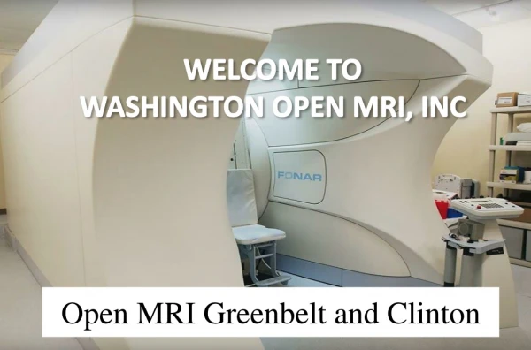welcome to washington open mri inc