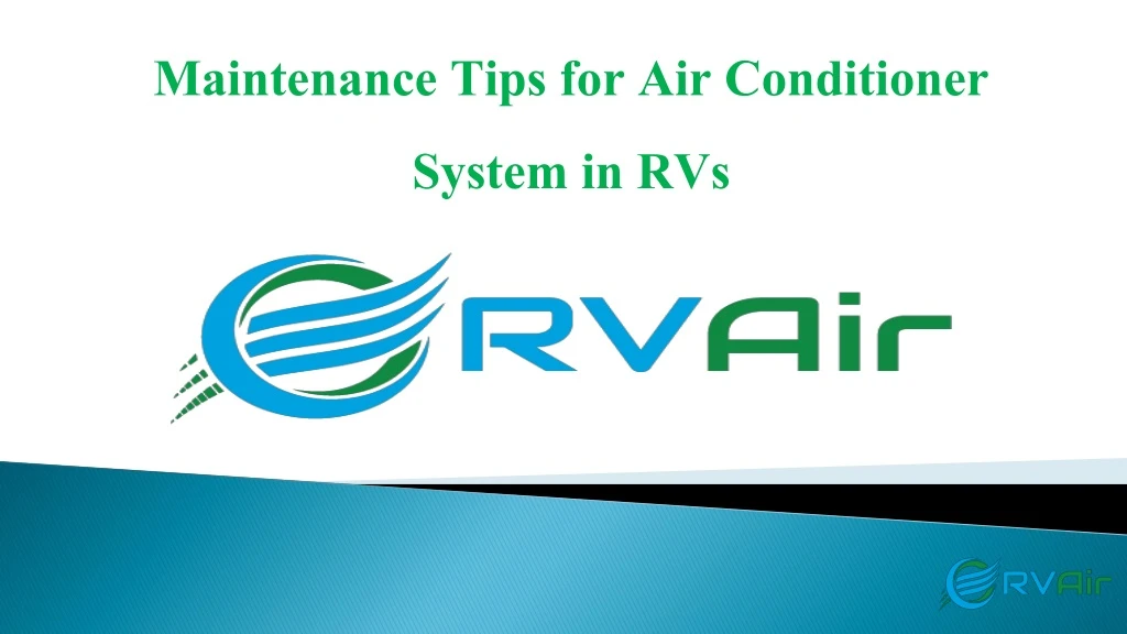 maintenance tips for air conditioner system in rvs