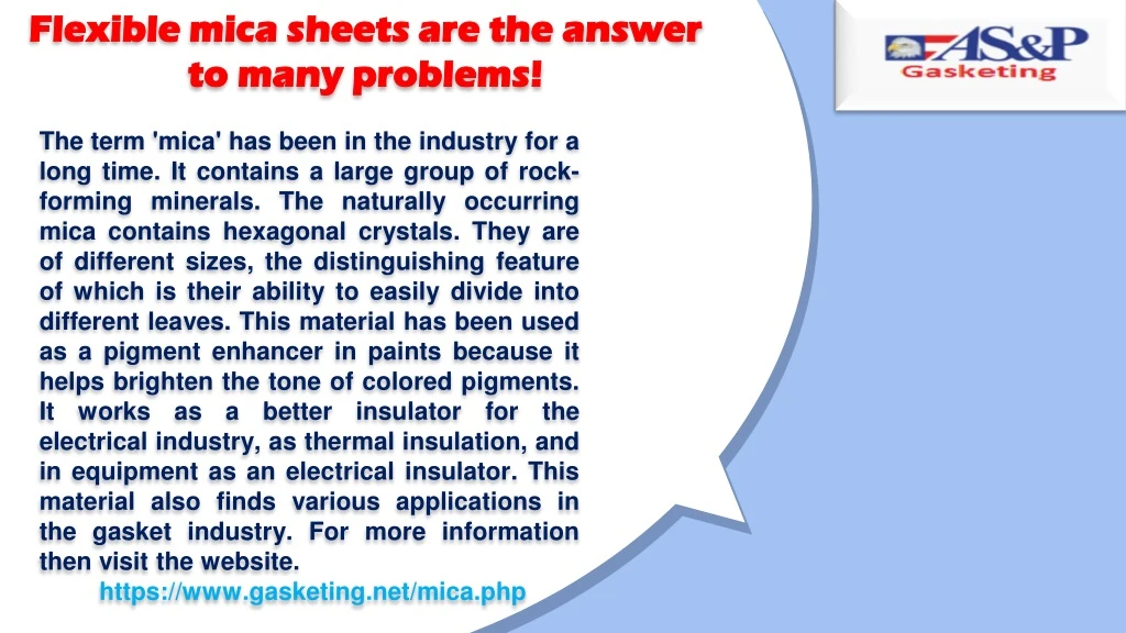 flexible mica sheets are the answer flexible mica