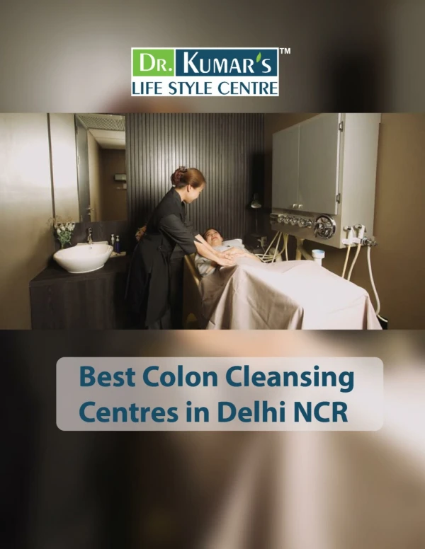 Best Colon Cleansing Centre in Delhi NCR