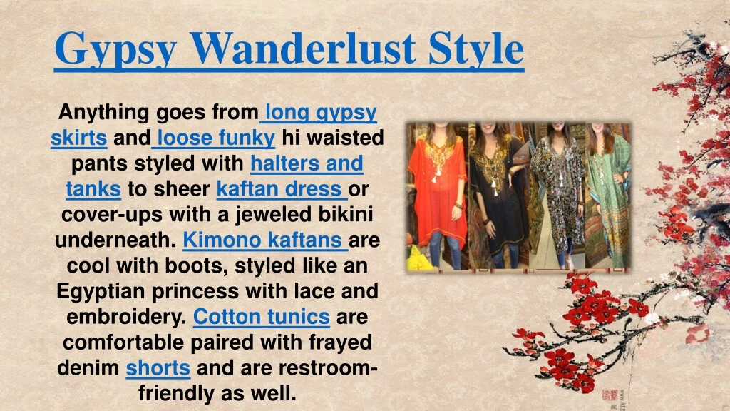 gypsy wanderlust style