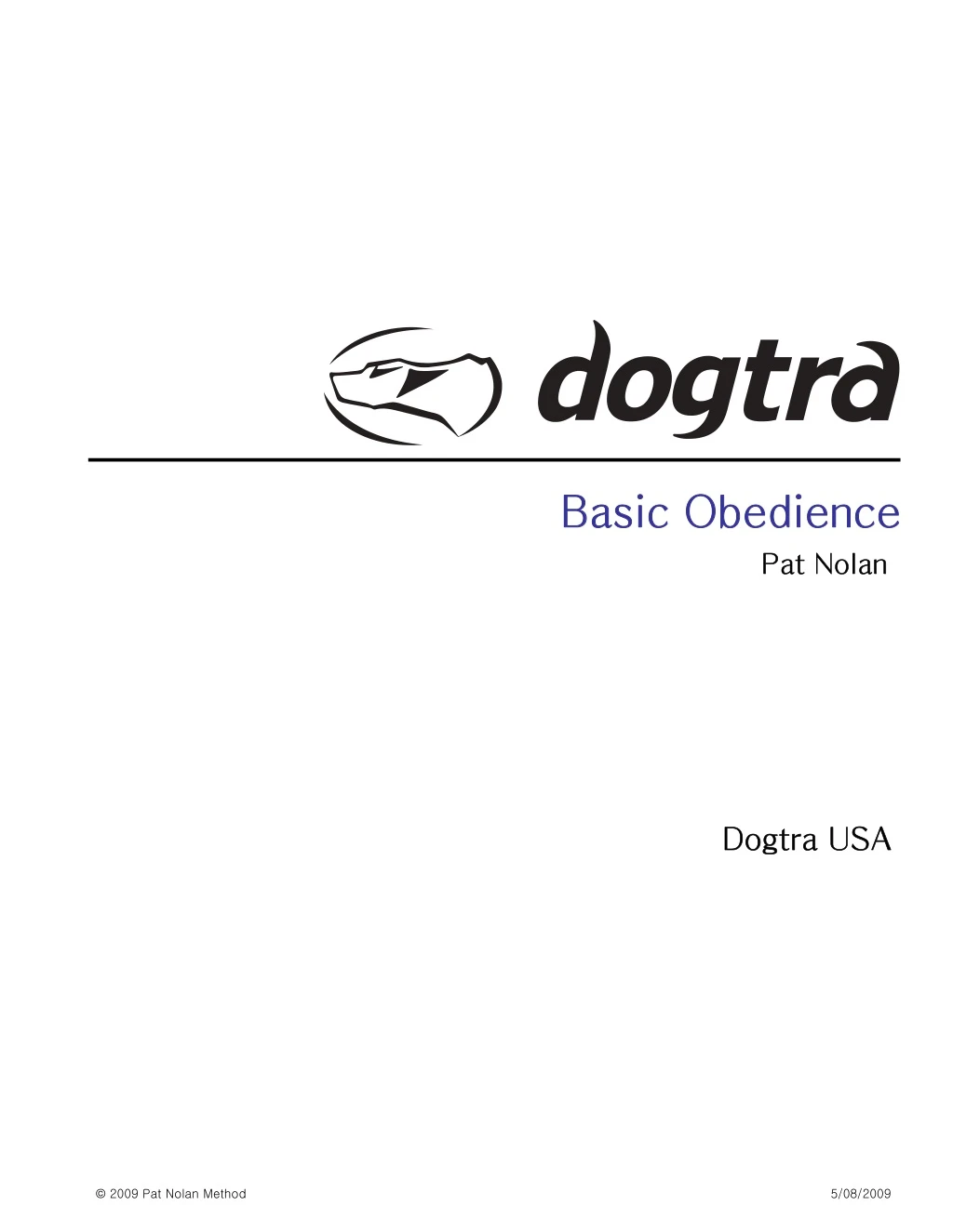 basic obedience