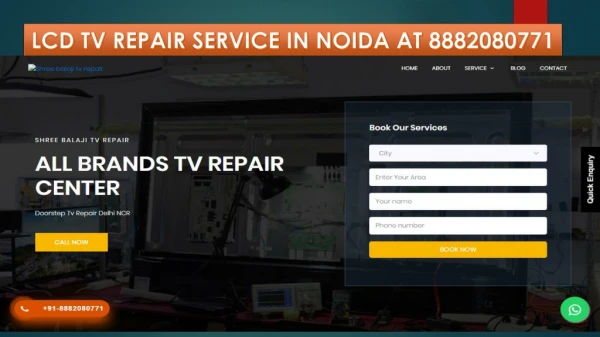 LCD TV Repair Service in Noida