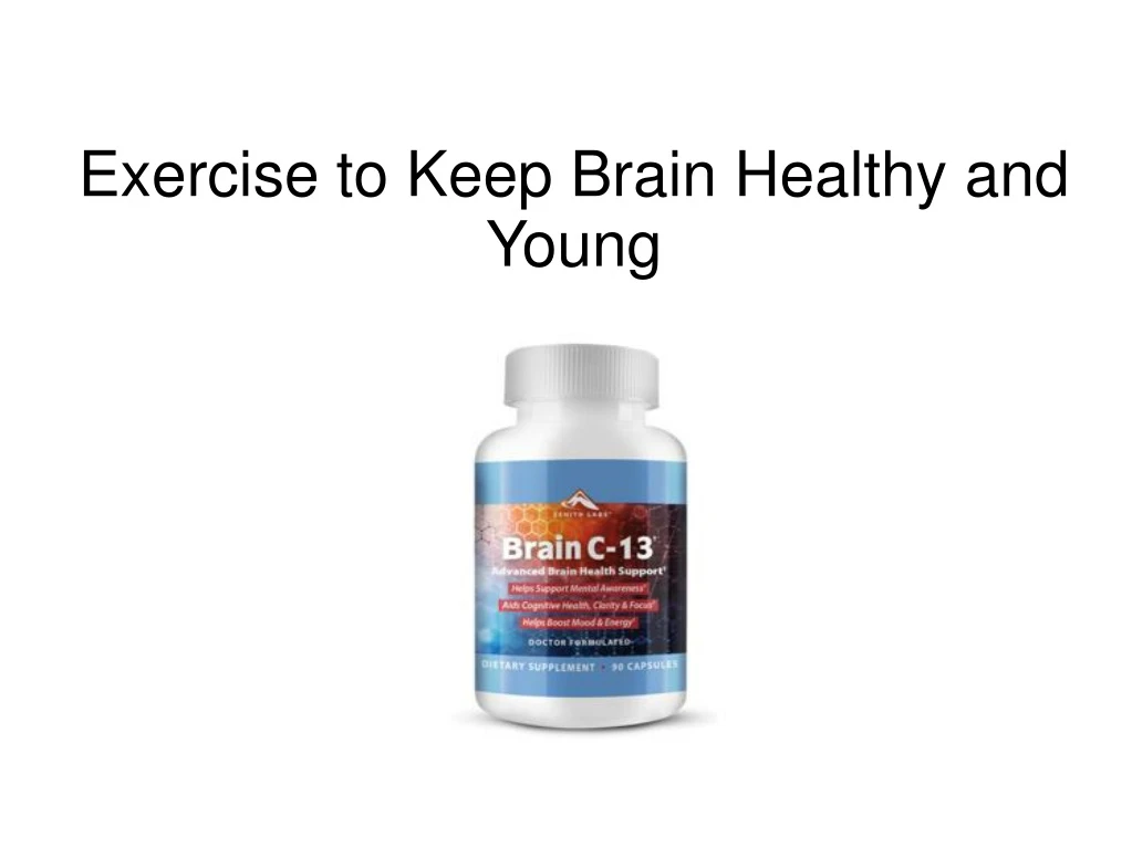 exercise to keep brain healthy and young