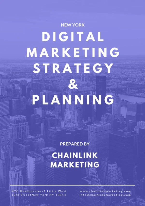Best Digital Marketing Strategy & Planning | New York Seo Agency