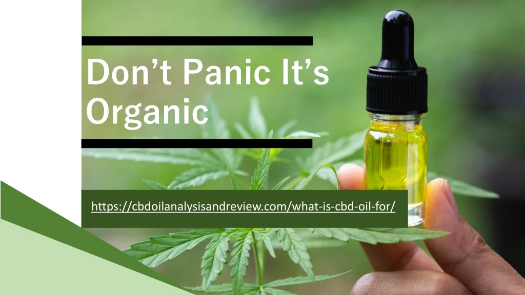 don t panic it s organic