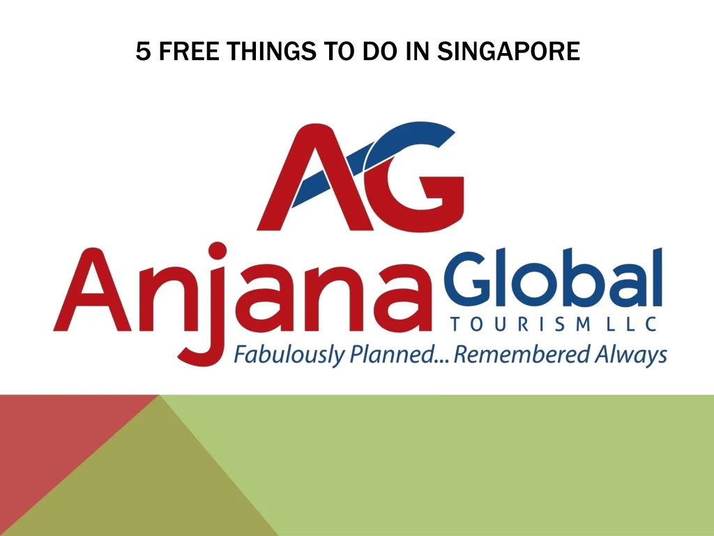 5 free things to do in singapore