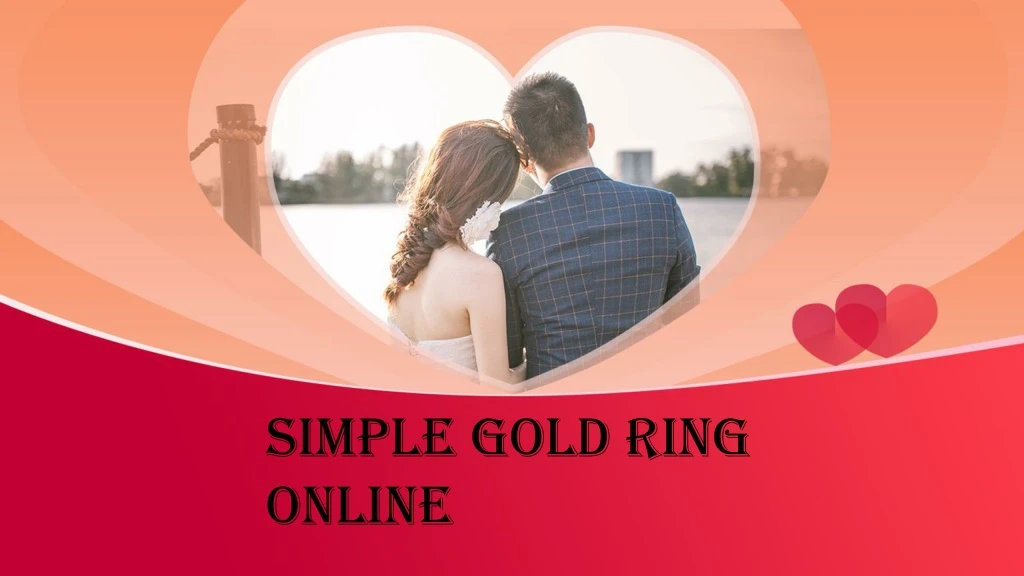 simple gold ring online