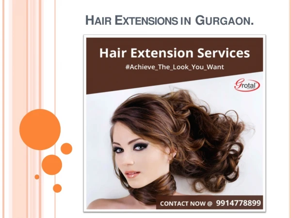 Top Beauty Parlours For Hair Extensions in Gurgaon.
