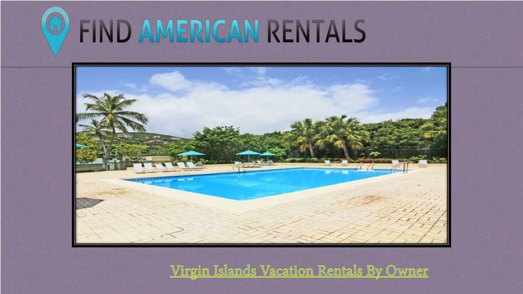 virgin islands vacation rentals by owner