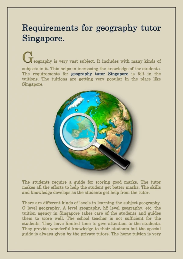 g g eography is very vast subject it includes
