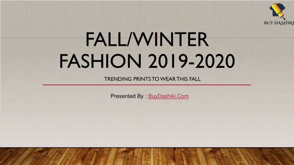 fall winter fashion 2019 2020