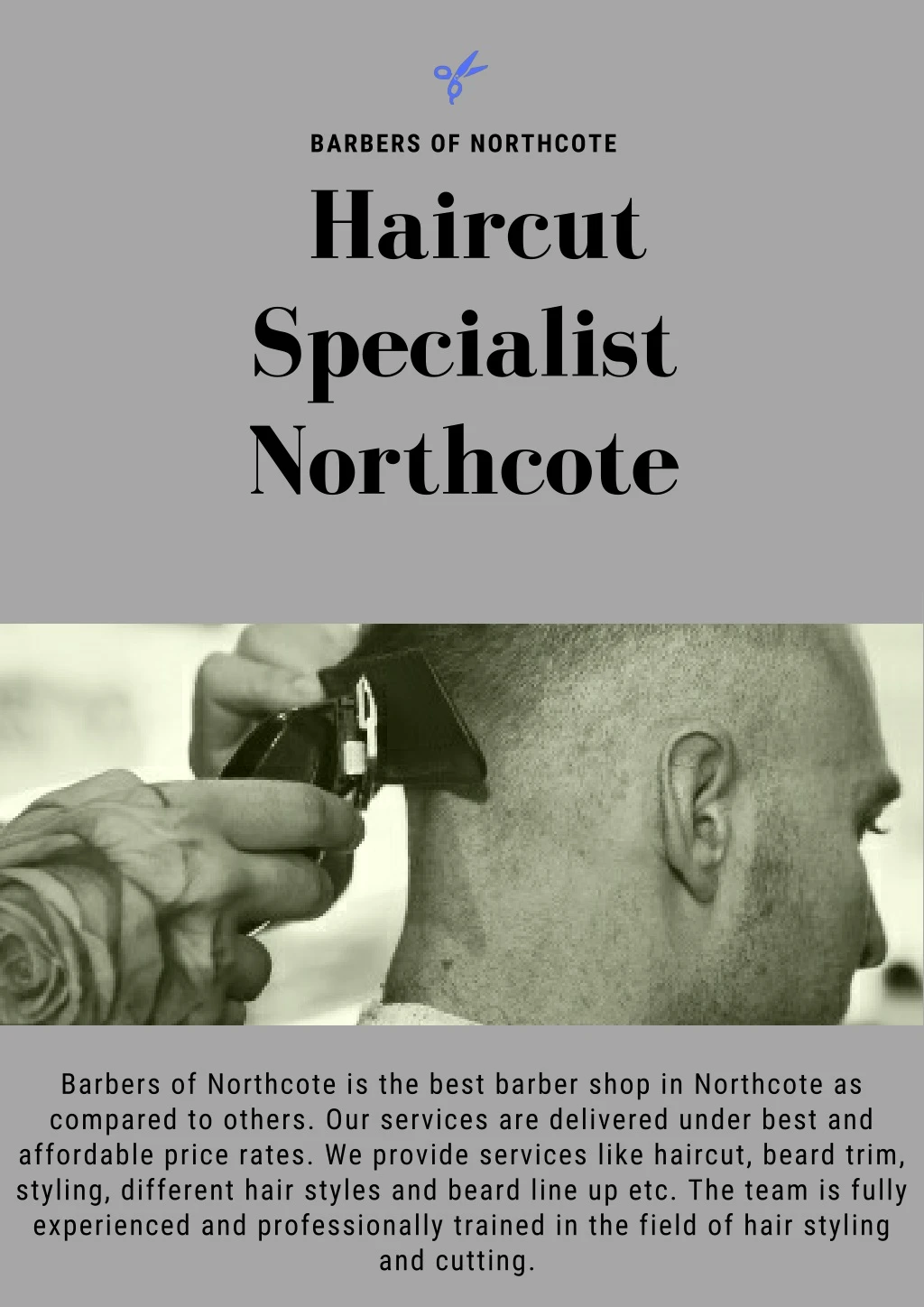 barbers of northcote