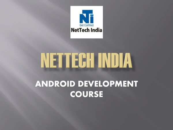 Android Development course in Mumbai