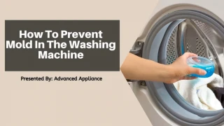 How To Prevent Mold In The Washing Machine - slide 1