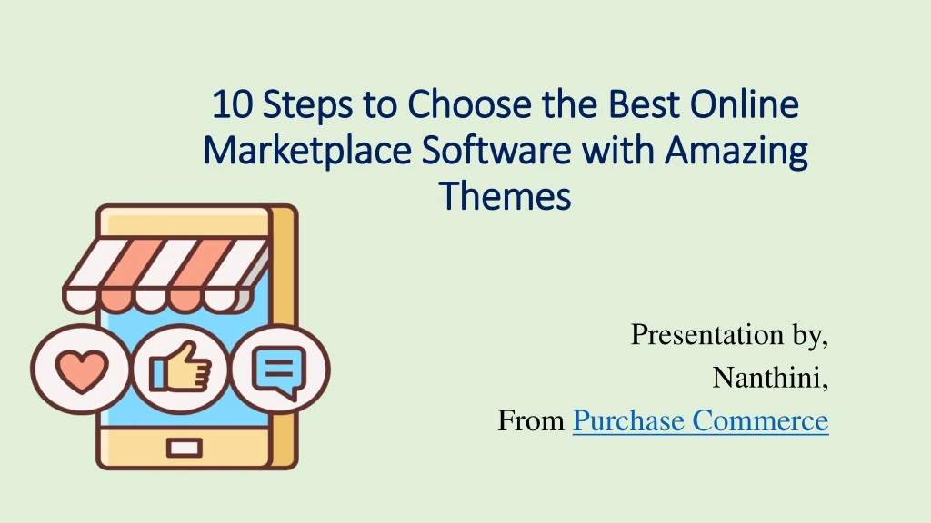 10 steps to choose the best online marketplace software with amazing themes