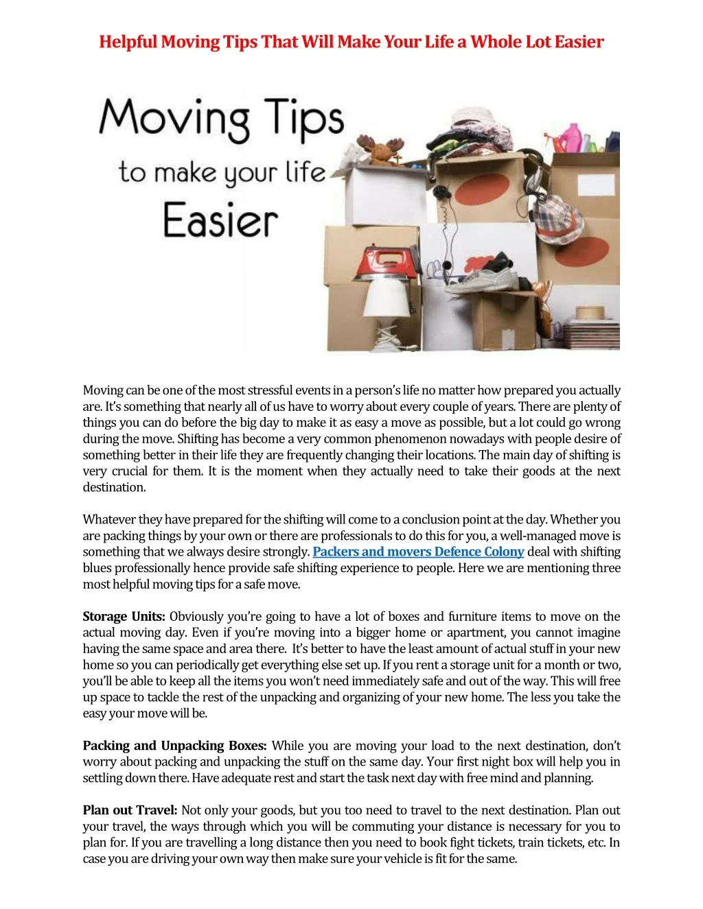 helpful moving tips that will make your life