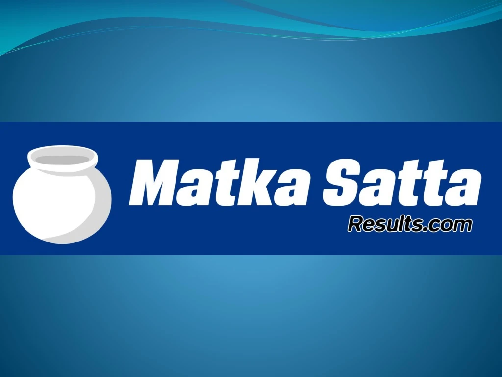 matka satta results