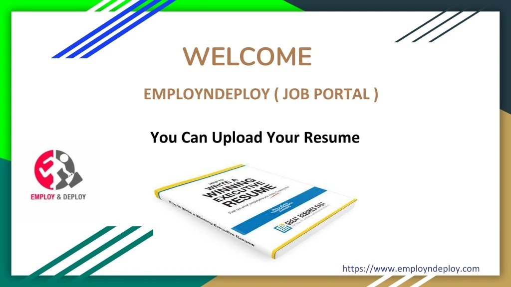 welcome employndeploy job portal