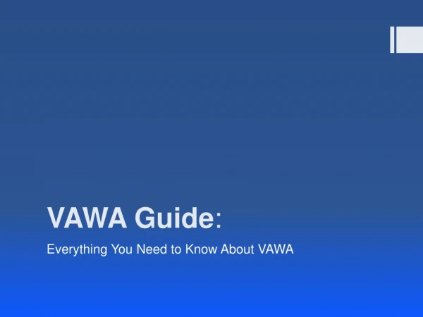 vawa guide