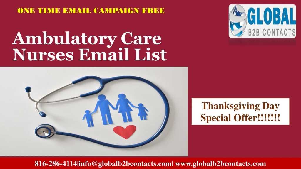 ambulatory care nurses email list