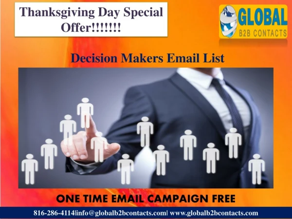 thanksgiving day special offer