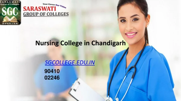 Nursing College in Chandigarh