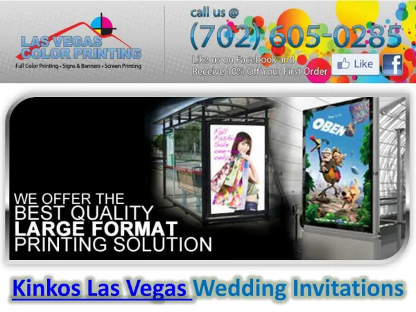 Kinkos Las Vegas | Las Vegas Color Printing Company