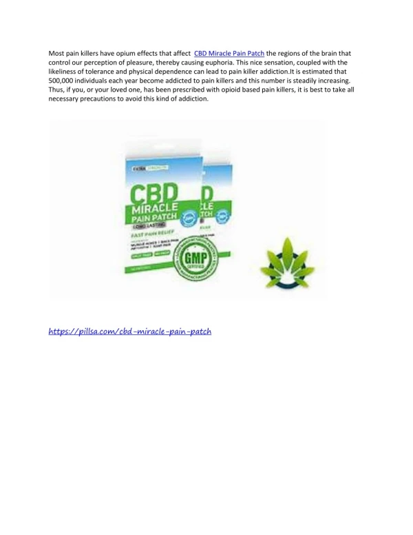 https://pillsa.com/cbd-miracle-pain-patch