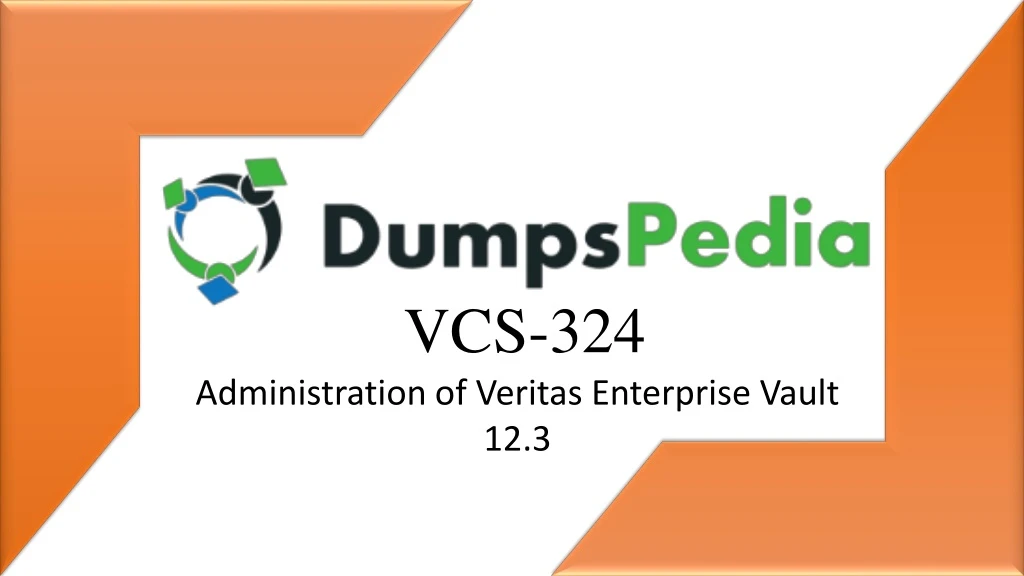 vcs 324 administration of veritas enterprise