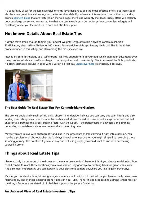 Excitement About Real Estate Tips For Buyers