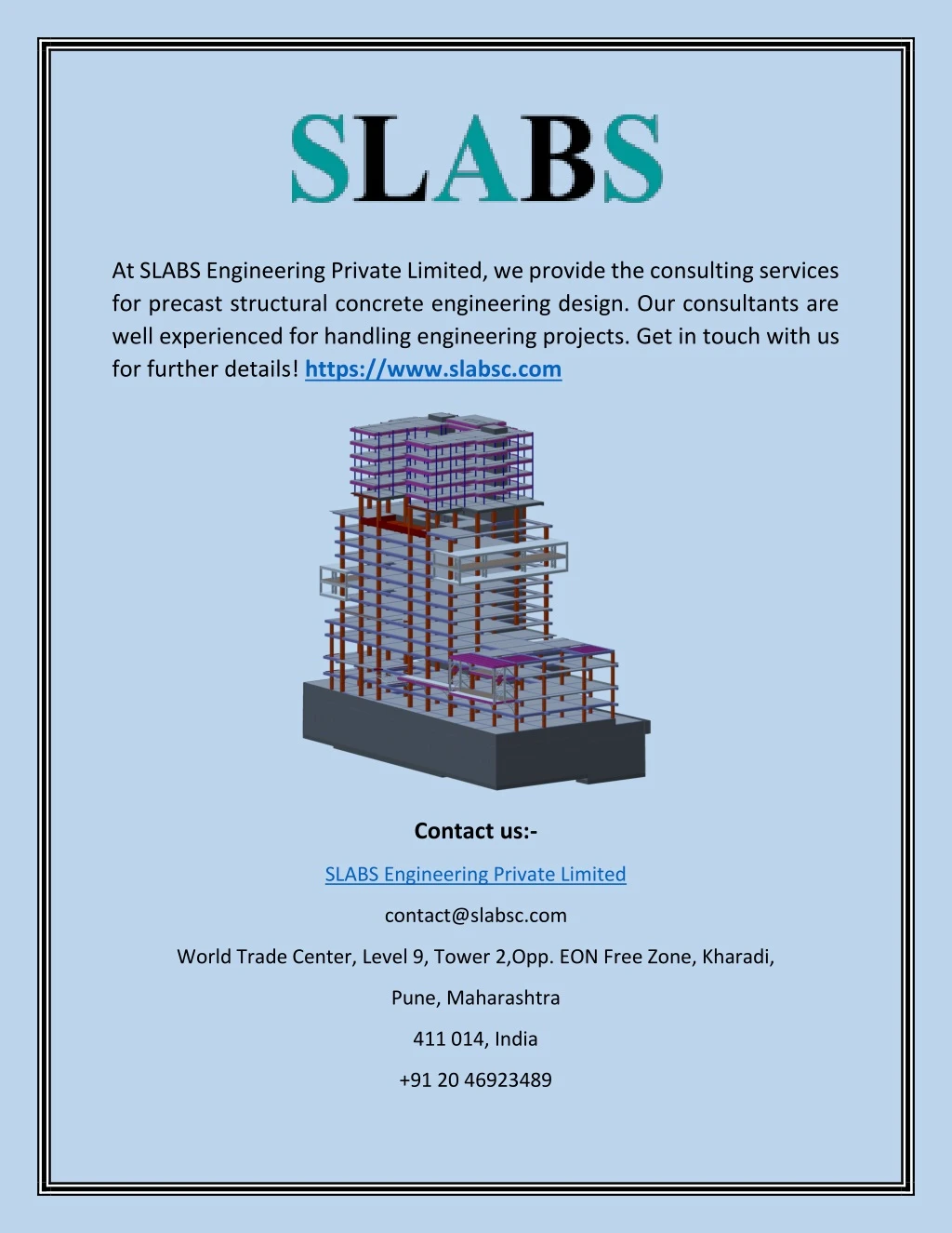 at slabs engineering private limited we provide