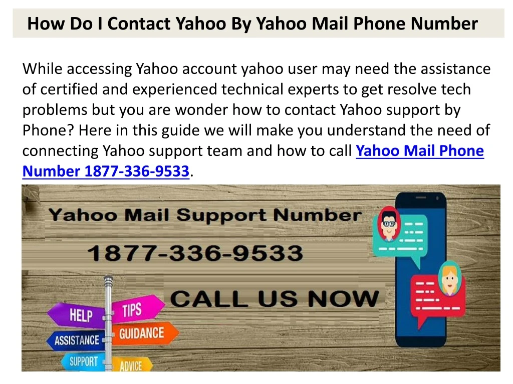 how do i contact yahoo by yahoo mail phone number