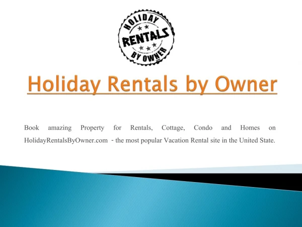 HRBO: Vacation Rentals - DEAL DIRECT - DON'T OVERPAY