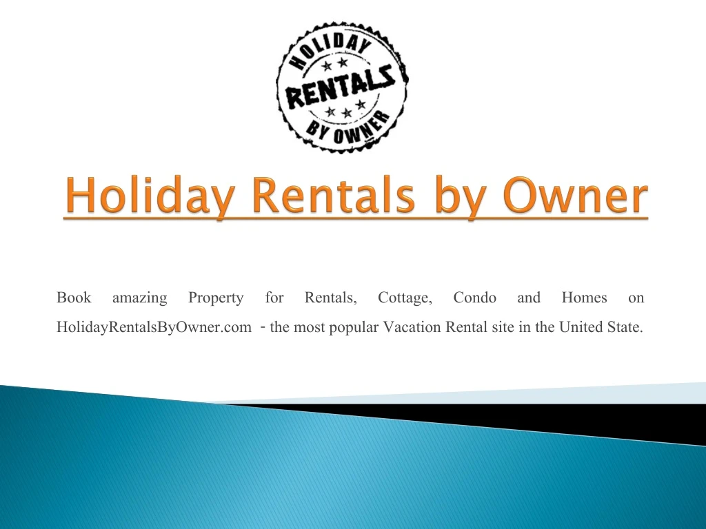 holiday rentals by owner