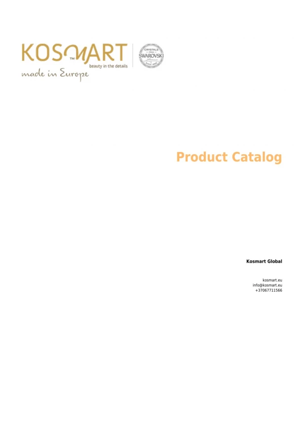 Kosmart Headbands - Product Catalog