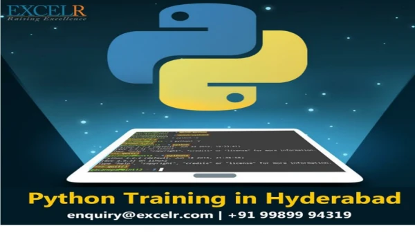 best institute for python in Hyderabad