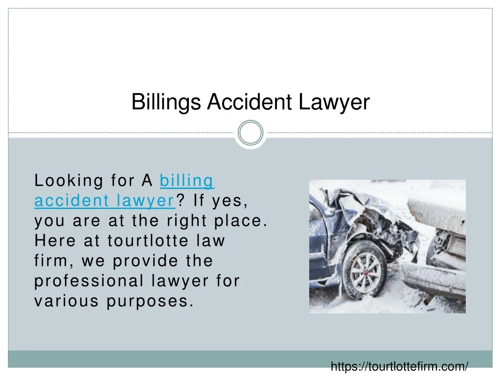 billings accident lawyer