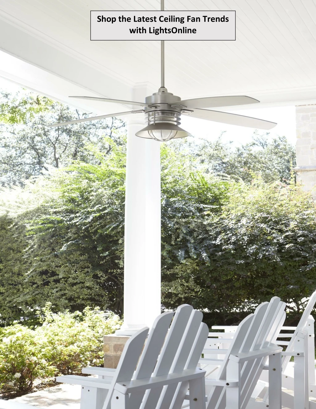 shop the latest ceiling fan trends with