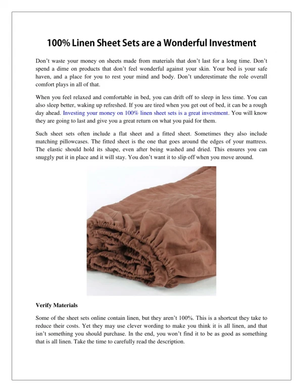 don t waste your money on sheets made from