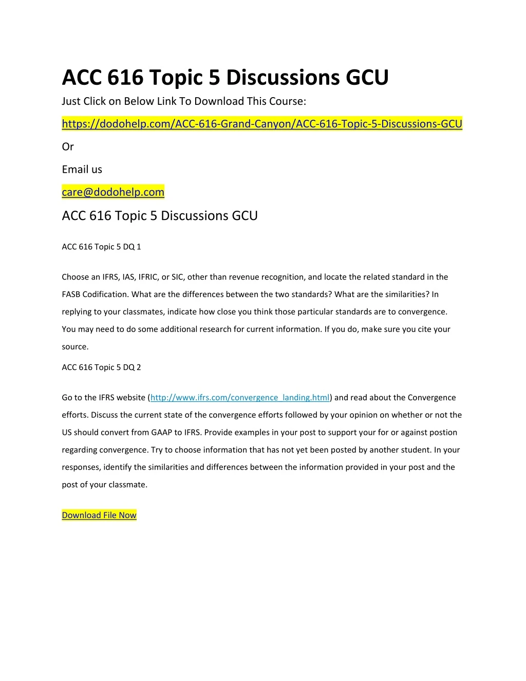 acc 616 topic 5 discussions gcu just click