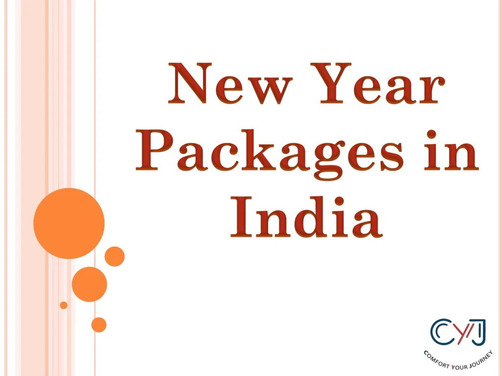 new year packages in india