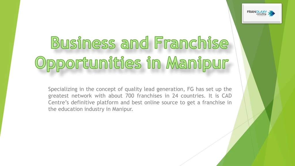 business and franchise opportunities in manipur