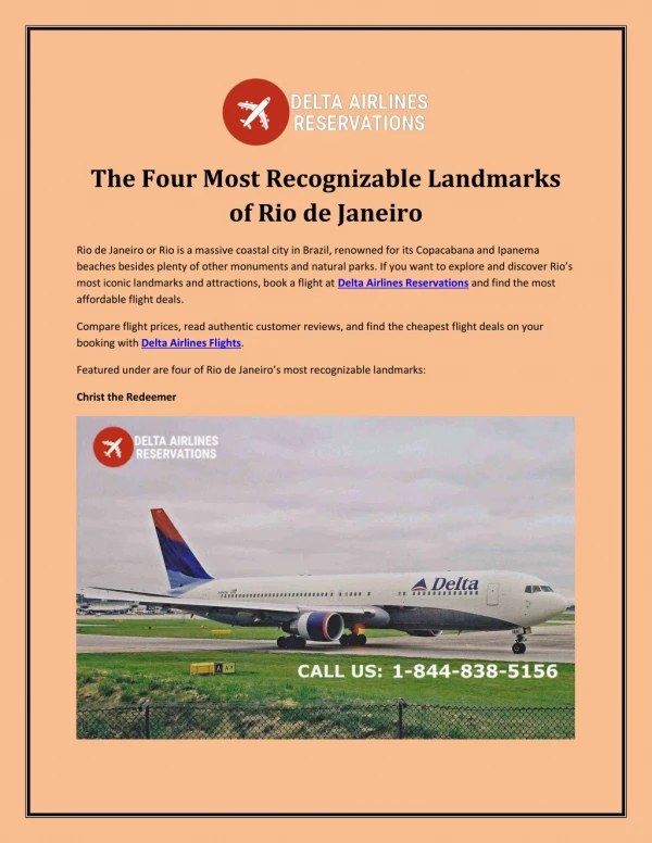 the four most recognizable landmarks