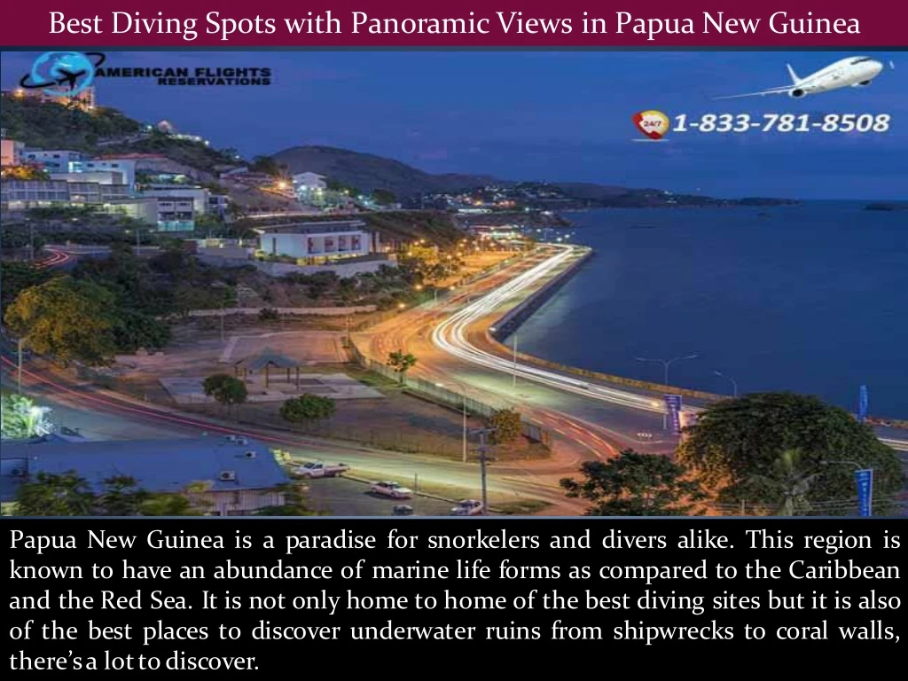 best diving spots with panoramic views in papua