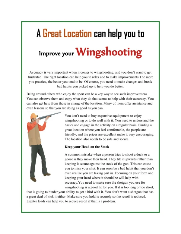 a a great location great location can help