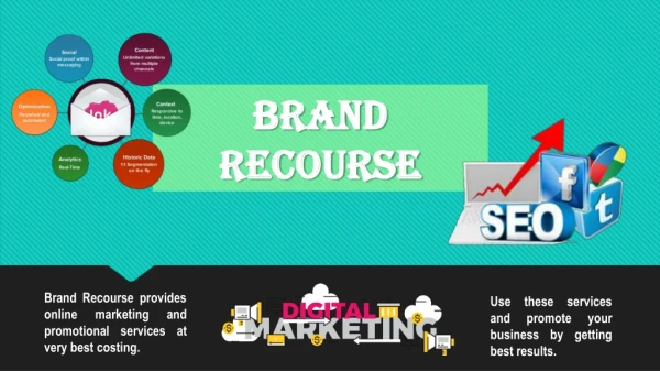Find Online Promotional Services for Best Results at Brand Recourse